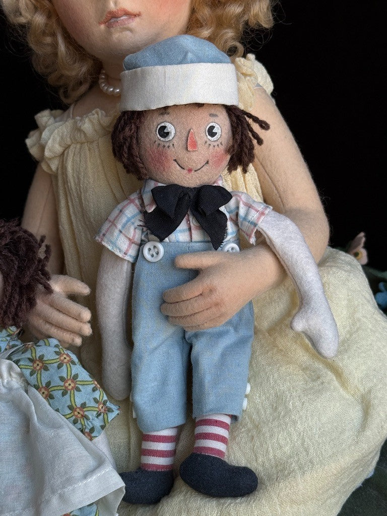 John Wright Marcella A Raggedy Ann Story Complete Set of Dolls LE 100