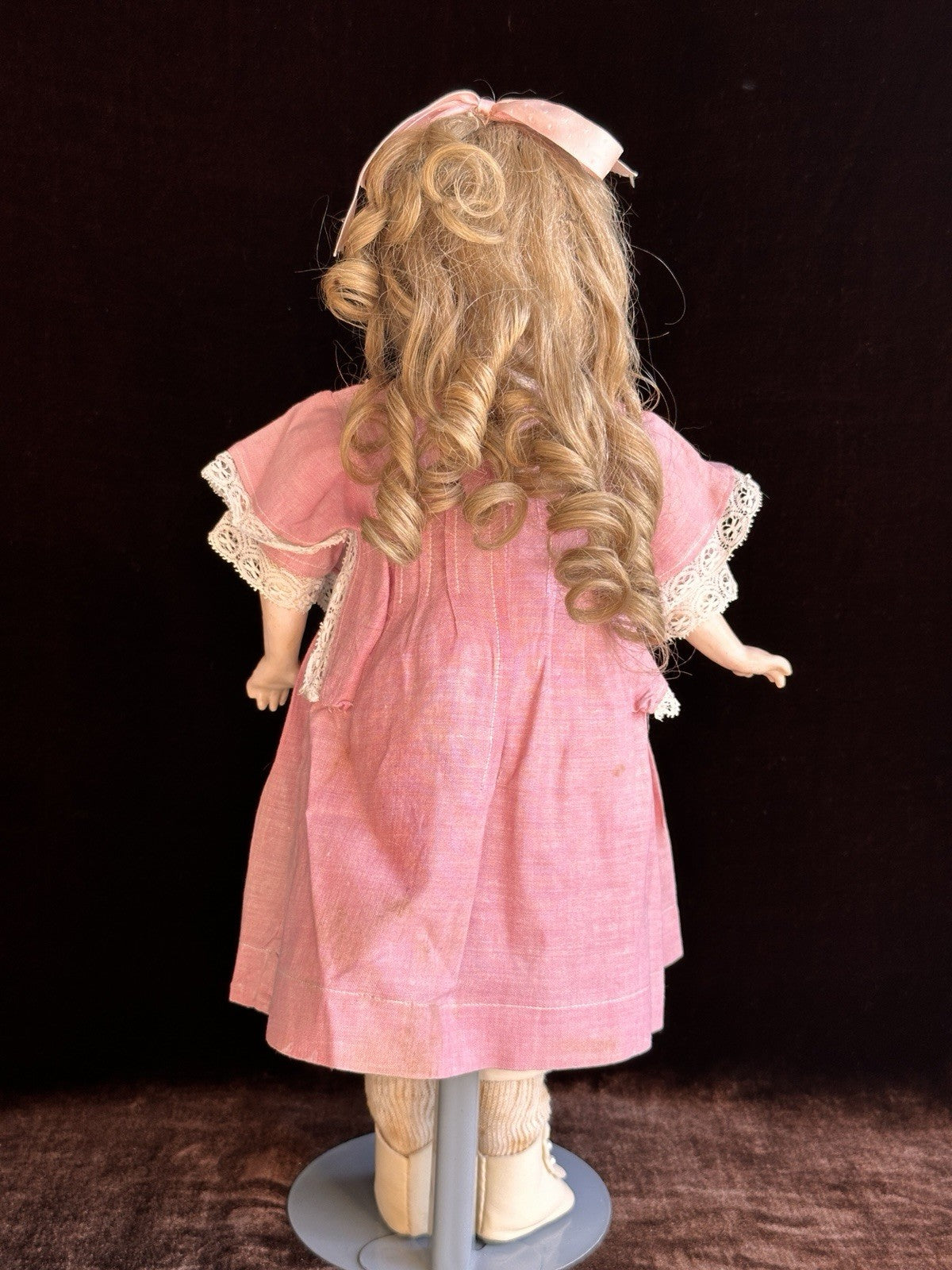 Antique German 14” Armand Marseille 1894 Dep Bisque Head Doll