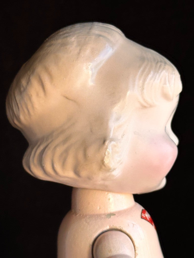 Vintage 9.75" Cameo Kallus Margie Composition/Wood Doll