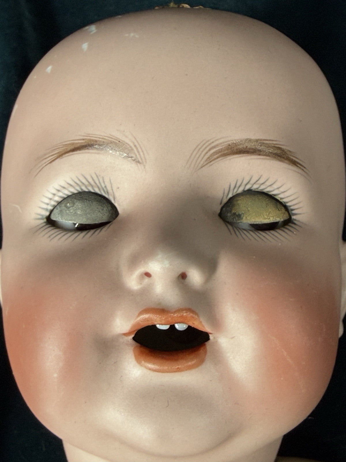 Antique German Kammer & Reinhardt Simon Halbig 126 Flirty Sleepy Eyes 17” Doll
