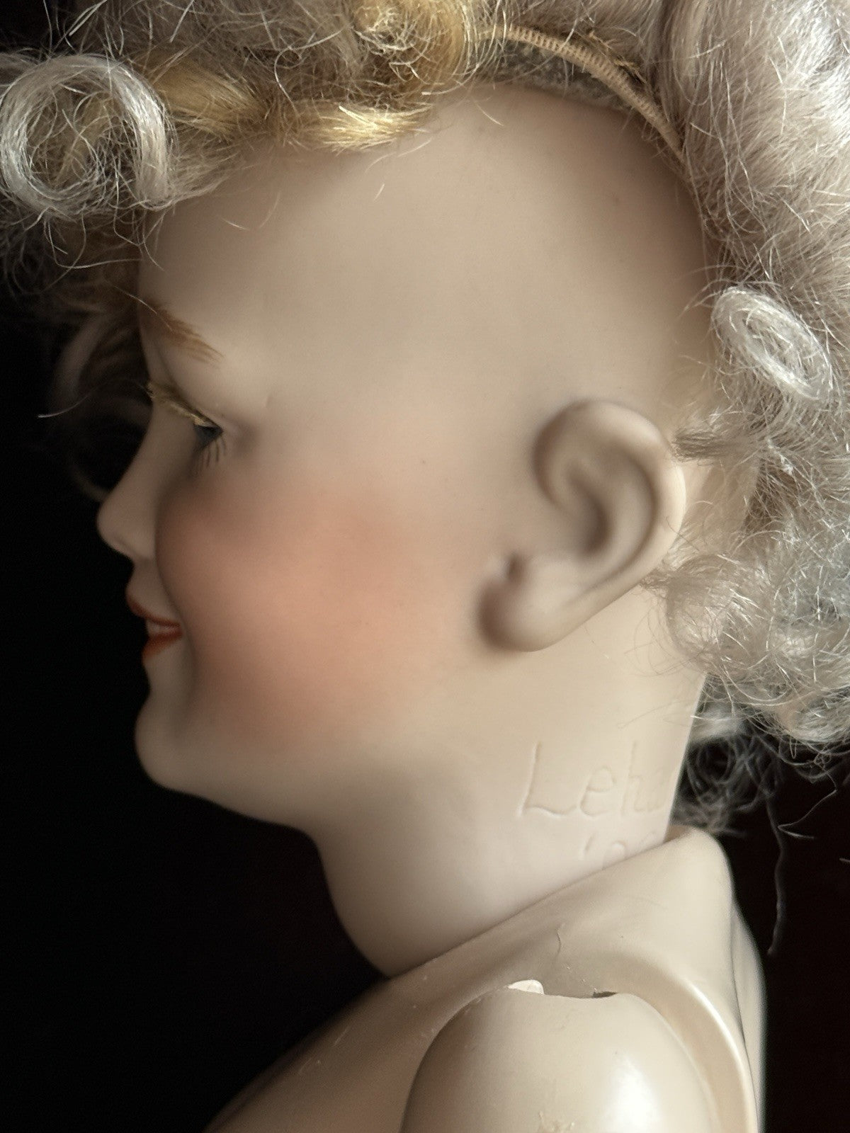 Very Rare Compo 21” Reproduction of Antique Simon Halbig 1388 Lady Fashion Doll