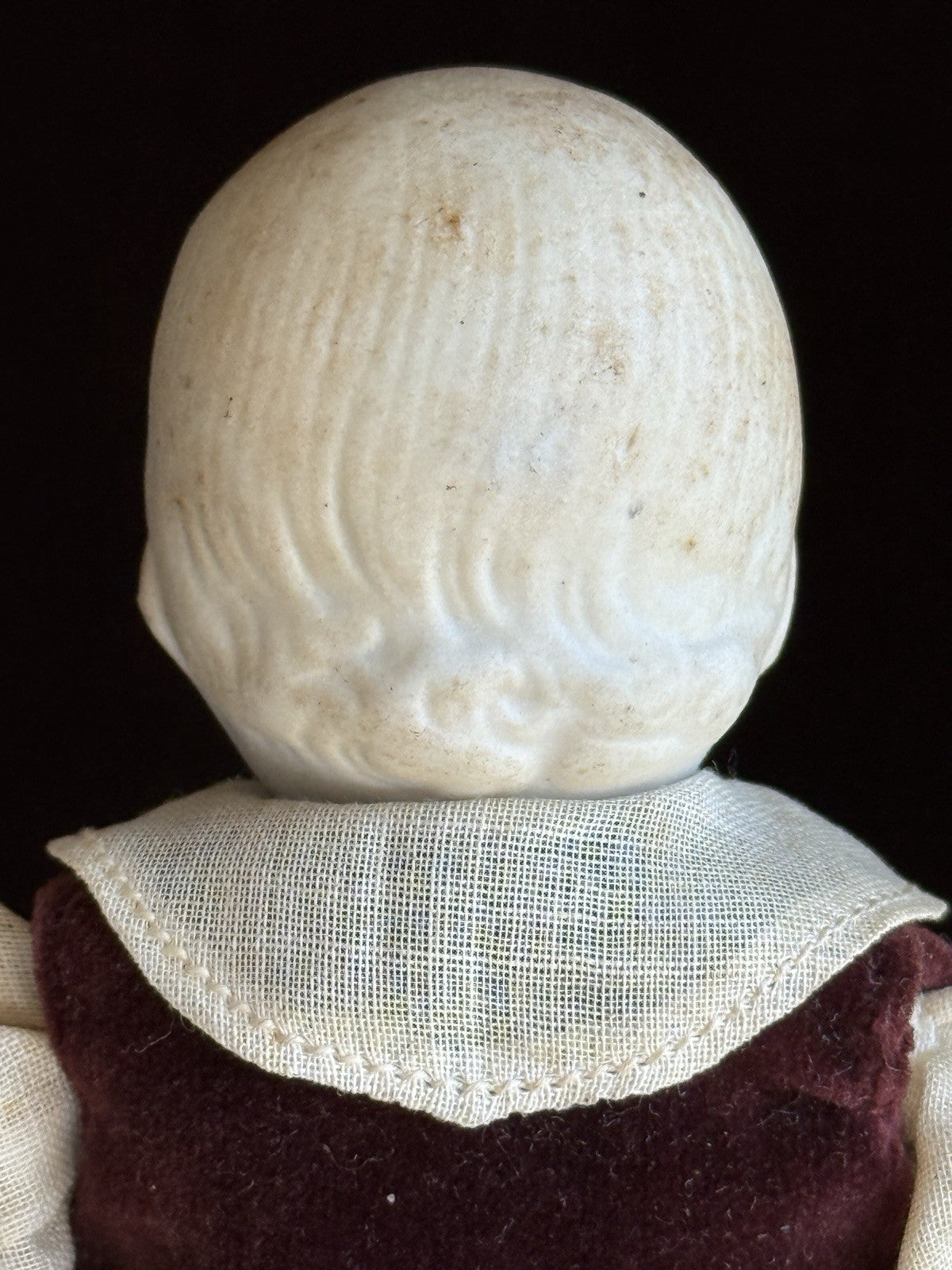 Lot of 2 Vintage Miniature 7.25” Made in Japan Bisque Head Dolls