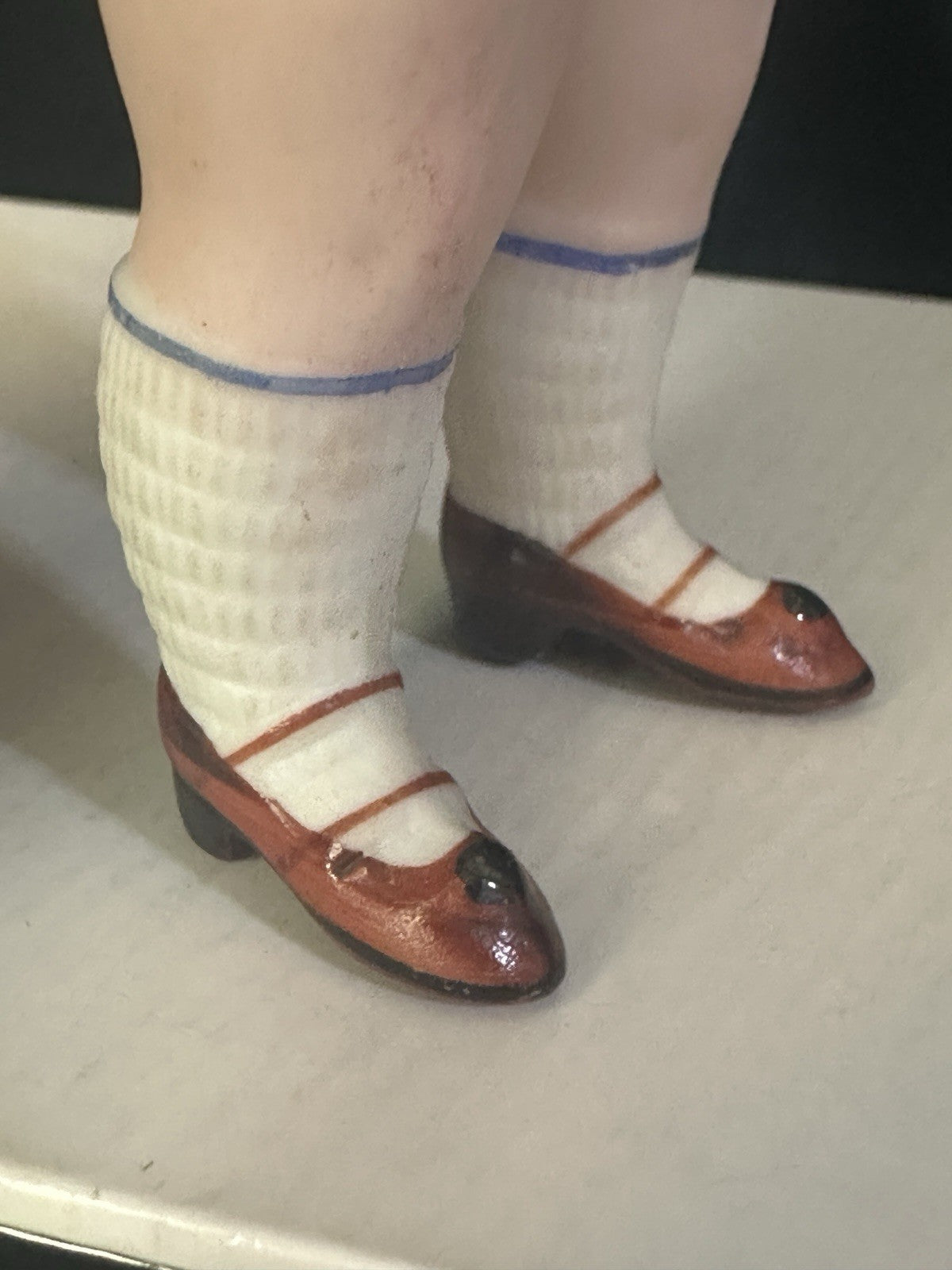 Antique German 5 1/2” Kestner All Bisque Mignonette Dollhouse Doll