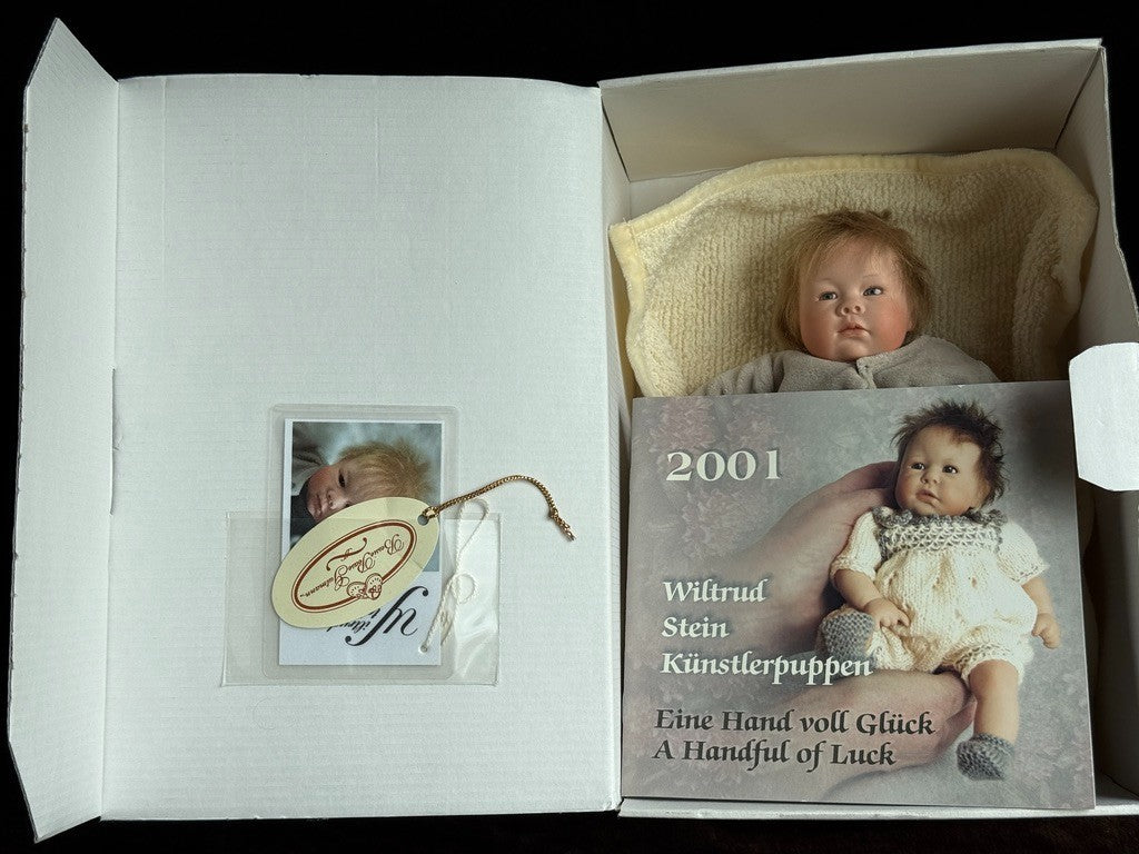 Collectible German 8.5" Wiltrud Stain Porcelain Simon Baby Complete Set LE 24