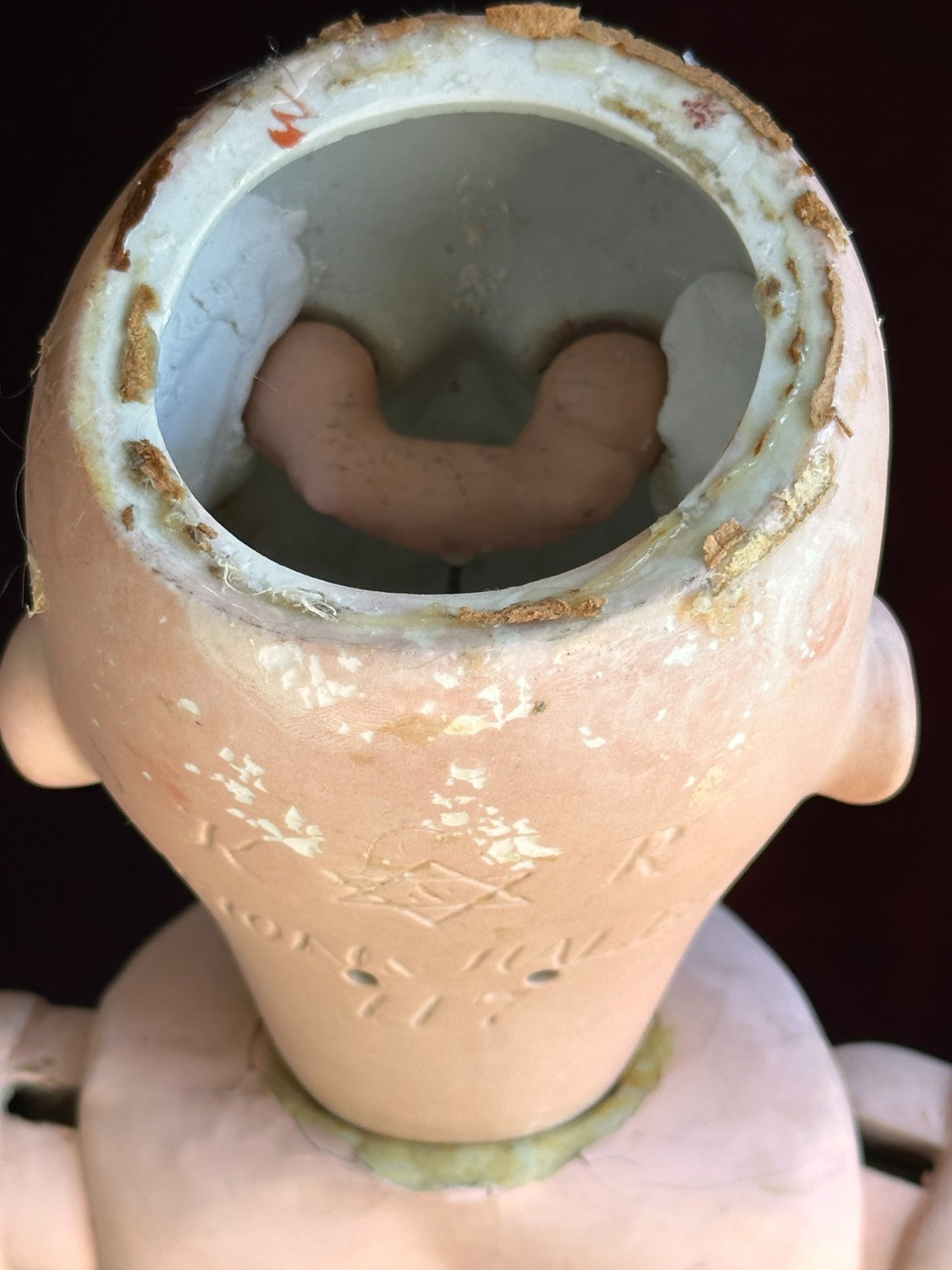 Antique German 26” Kammer Reinhardt 117 Mein Liebling Bisque Head Doll