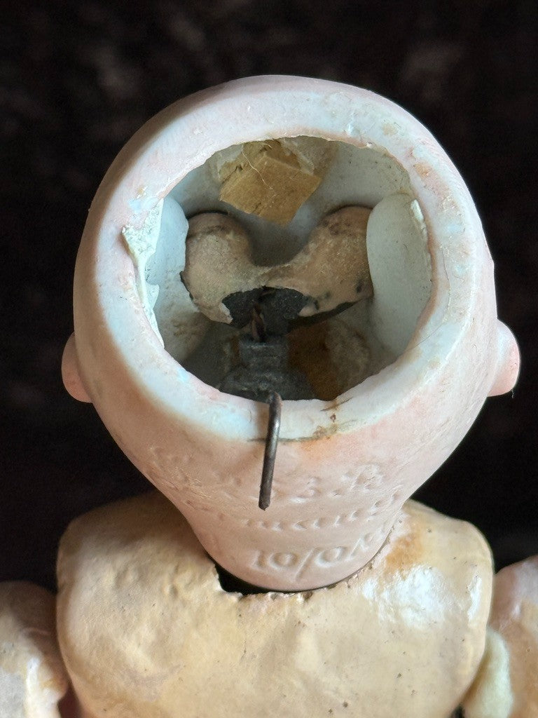 Antique German Marseille Borgfeldt 253 Googly Eyes Nobbi Kid Bisque Head Doll