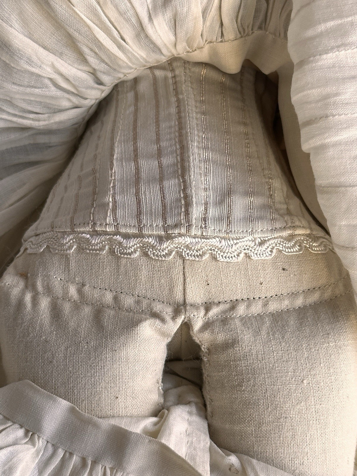 Vintage Porcelain 17” Signed Emma Clear Parian China Doll