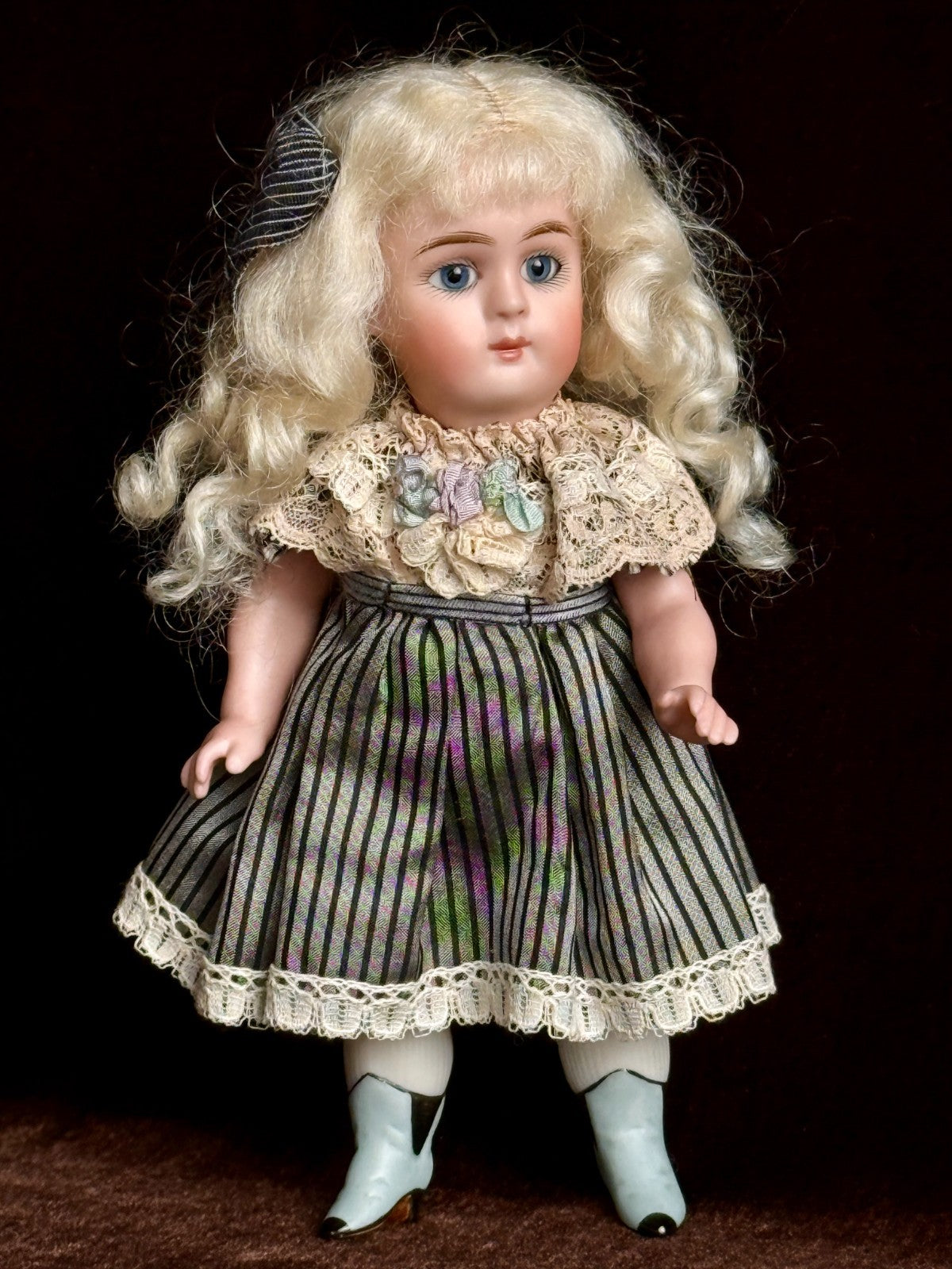 OOAK Darlene Lane 6.25” Repro of Antique German Kestner 208 Mignonette Doll