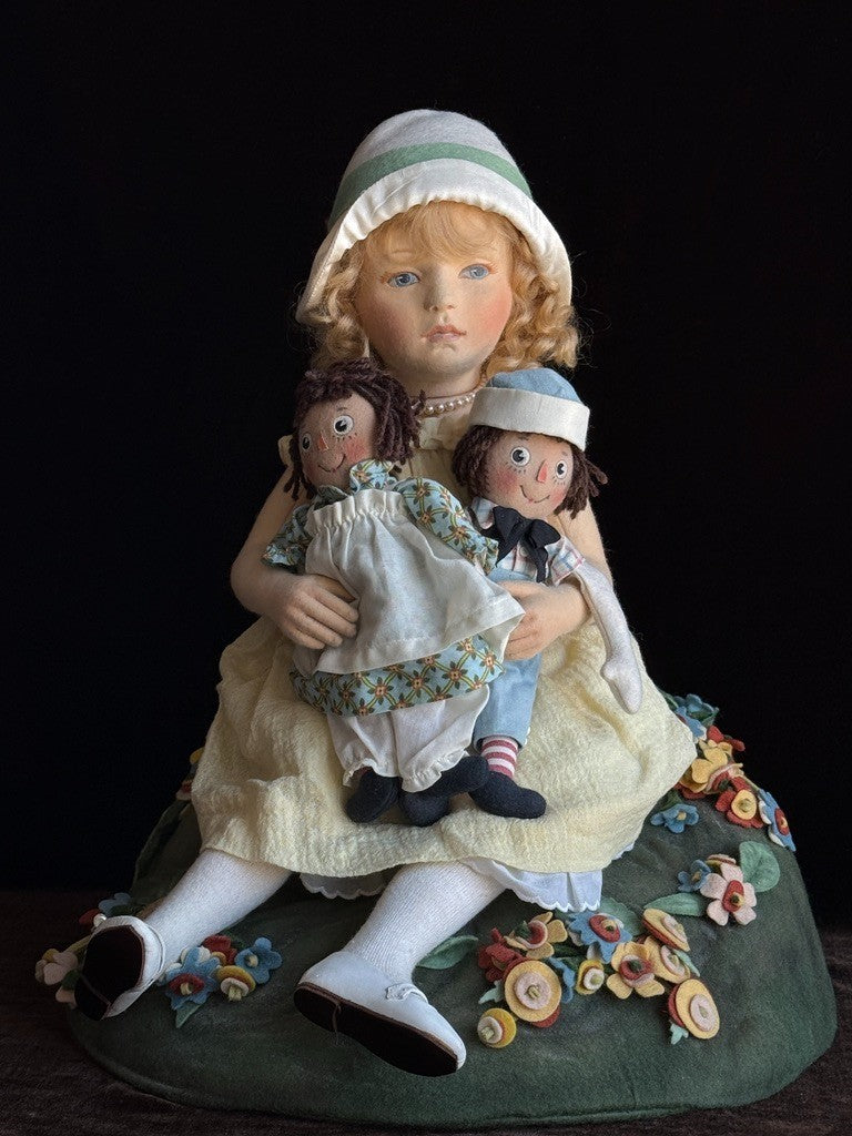John Wright Marcella A Raggedy Ann Story Complete Set of Dolls LE 100