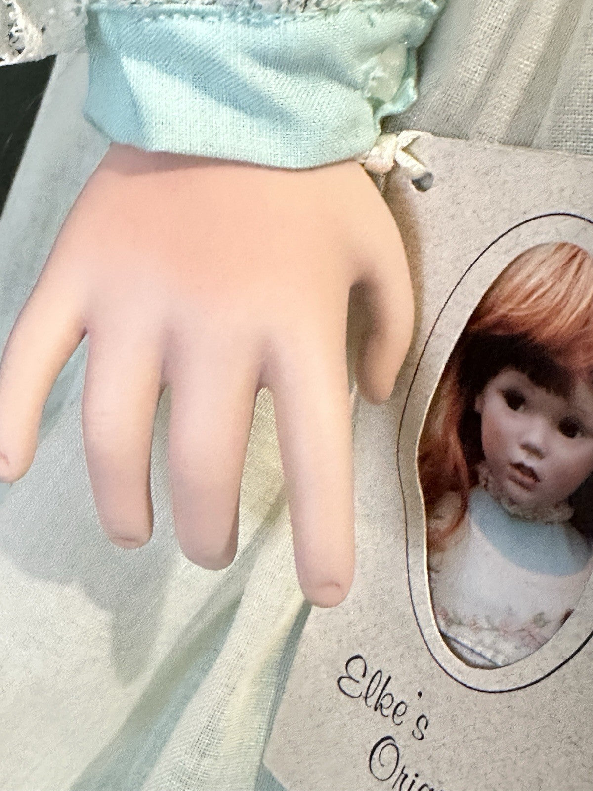 Collectable Elke’s Original Porcelain 24” Doll “Aurora” Box/COA/Book LE 47/250