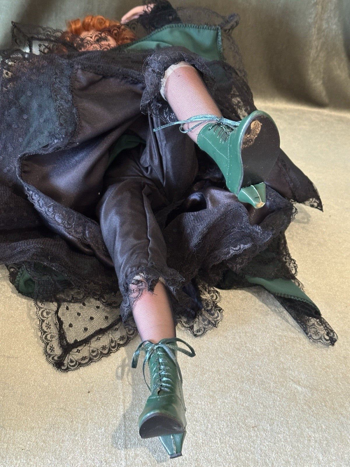 Jan Mclean 24" Porcelain Doll “Lily Marlane” Tag/COA For Exclusively Yours 1998