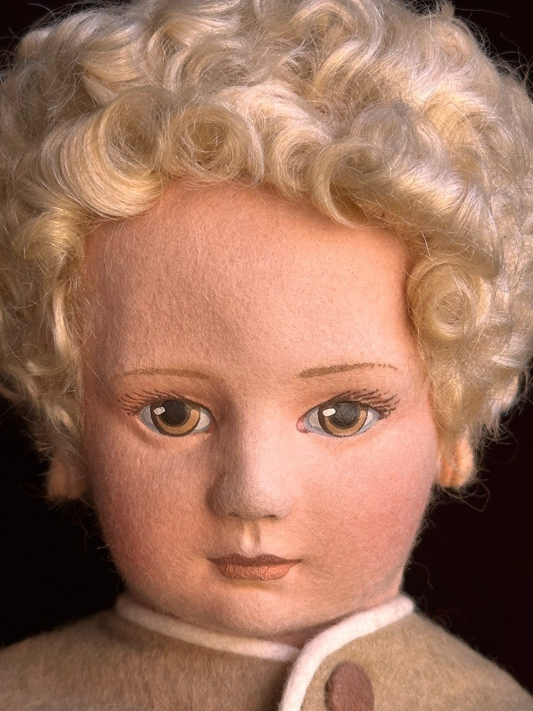 John Wright 17" Michael Babes in Toyland Series II Cloth Felt Doll LE 250 In Box