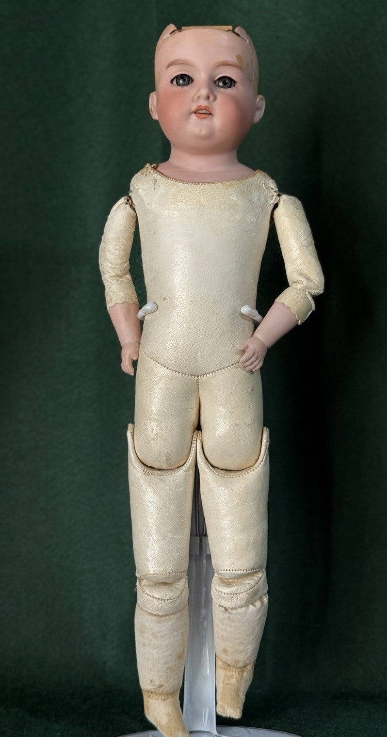 Antique German Armand Marseille 201013 Cryer Arabesque 18” Doll