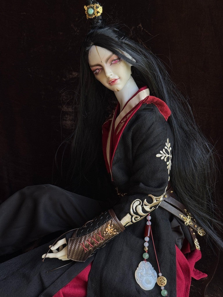 Large 29” Super Dollfie BJD Telesthesia & Dragon (?) Resin Male Character Doll
