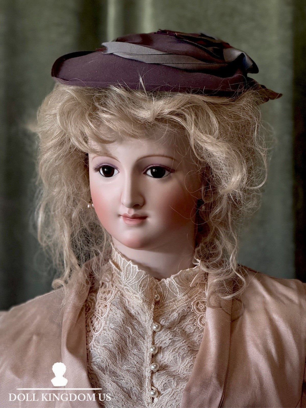 Lifesize 60” Reproduction of Antique Doll Mannequin “Lady Grace” Bru of France