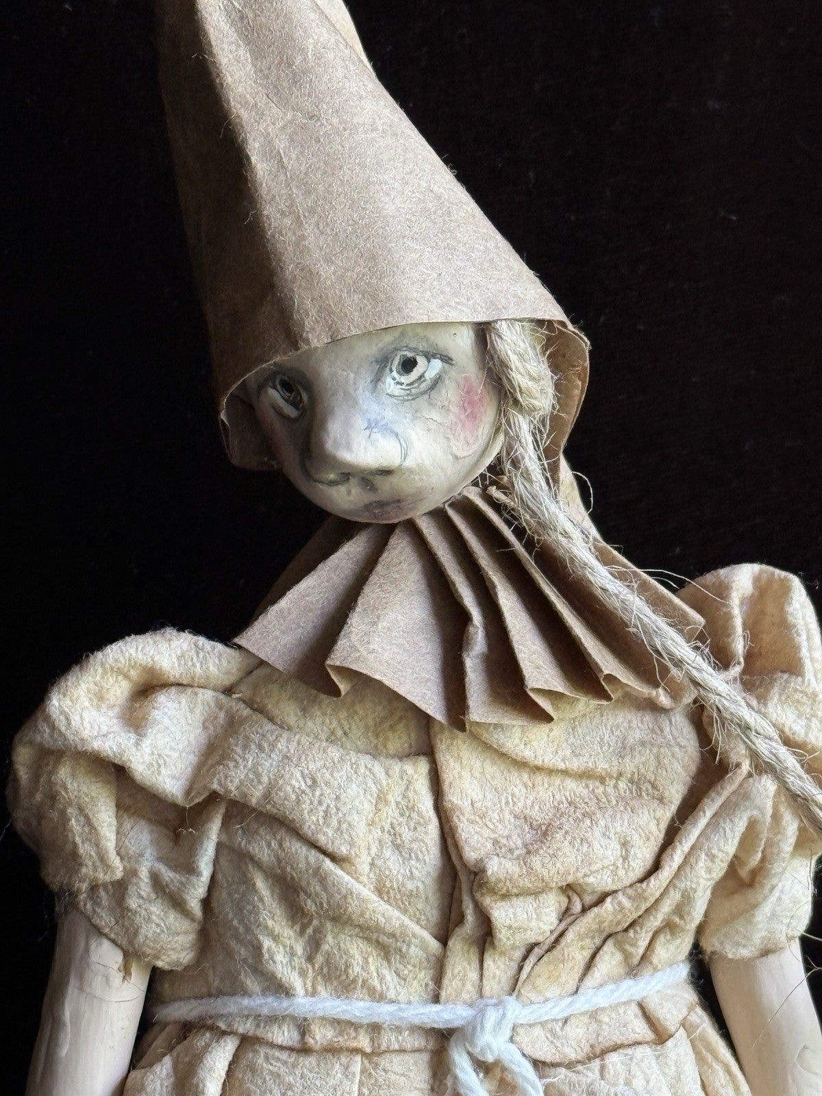 OOAK 3 Contemporary Artist Mixed Media Dolls Figurines
