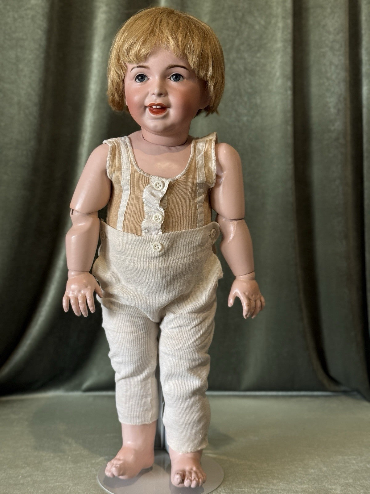 LARGE 26” French SFBJ 236 Laughing Jumeau Character Bisque Toddler Doll