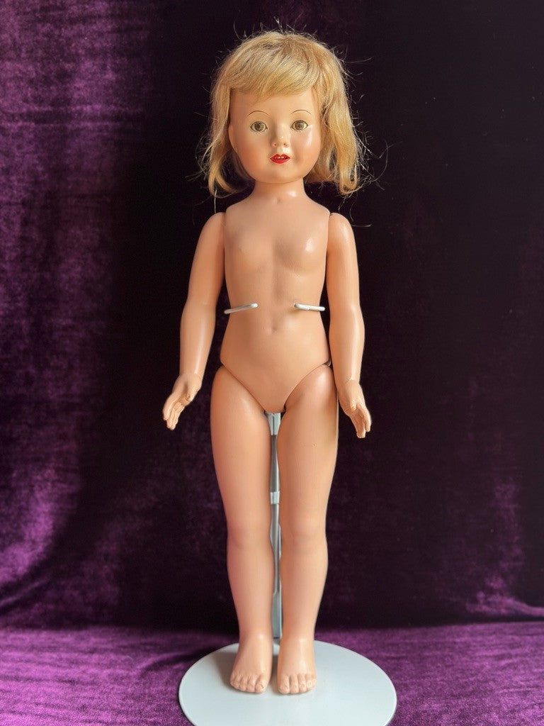 Vintage American  19.5" Composition Dewees Cochran Anne Shirley Effanbee Doll