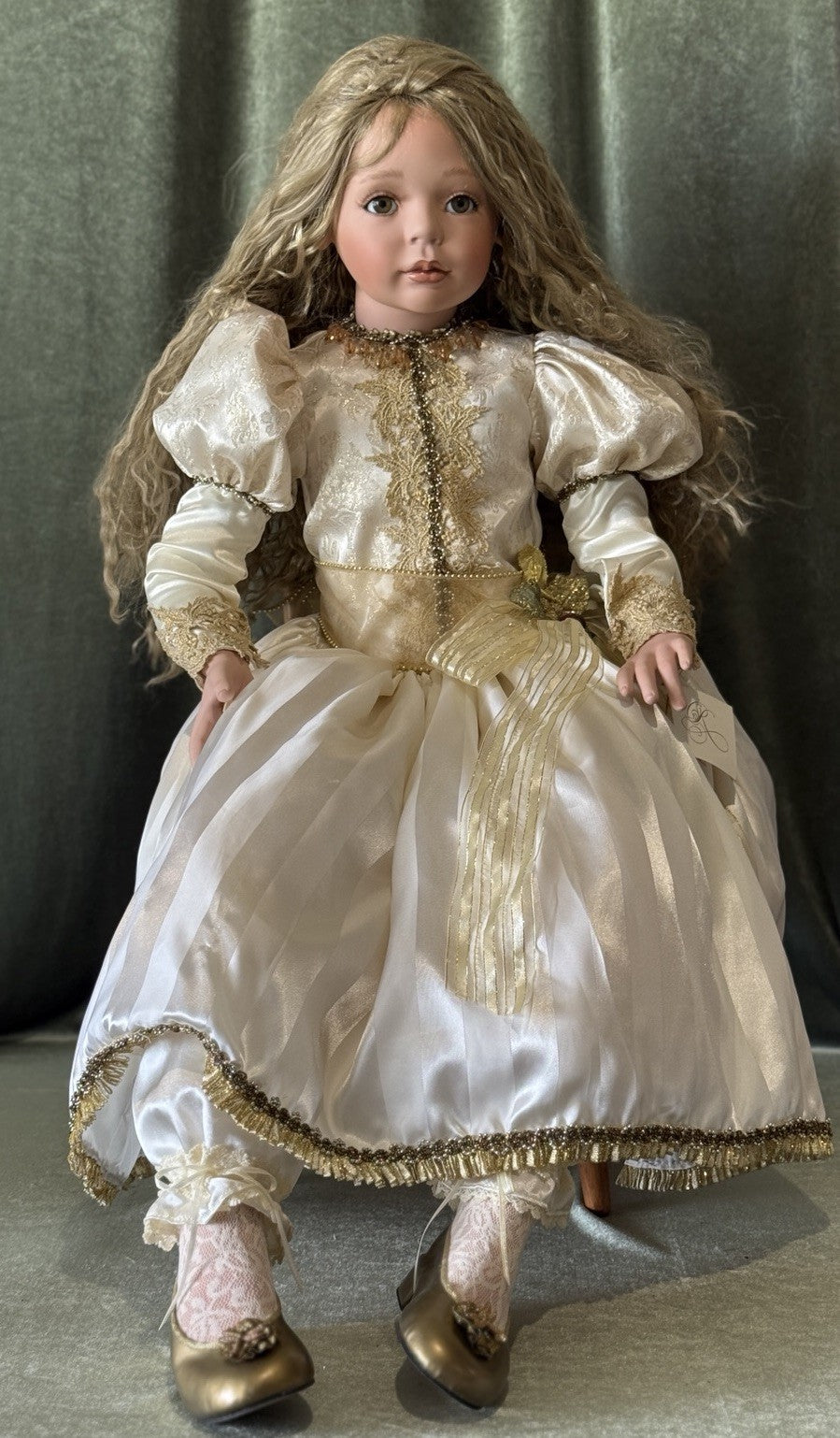 Huge Original 42” Porcelain Doll “Dienna” by Donna Rubert LE 400