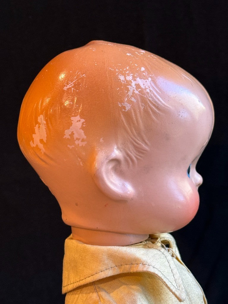 Early Vintage American Effanbee 14.5” Composition Skippy Character Boy Doll