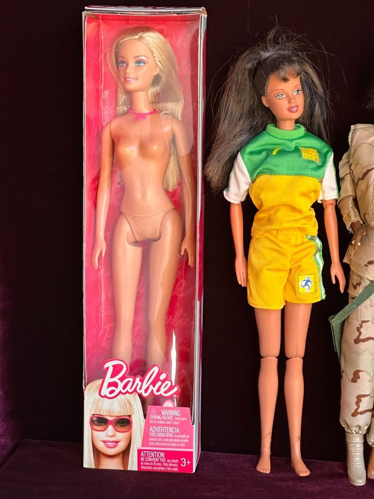 Lot of 17 Vintage Mattel Babrbie and Friends Dolls As Is