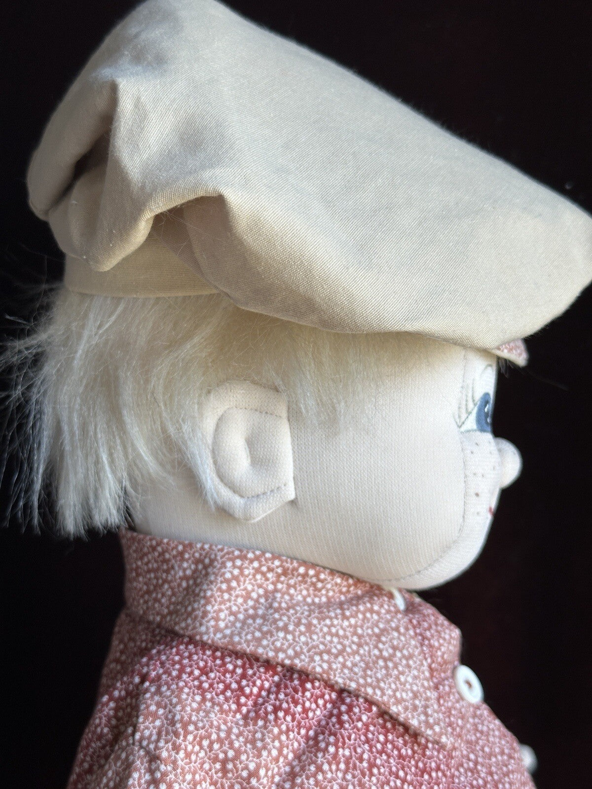 Collectible Artist 22” Cloth Stockinette Doll Boy Doll