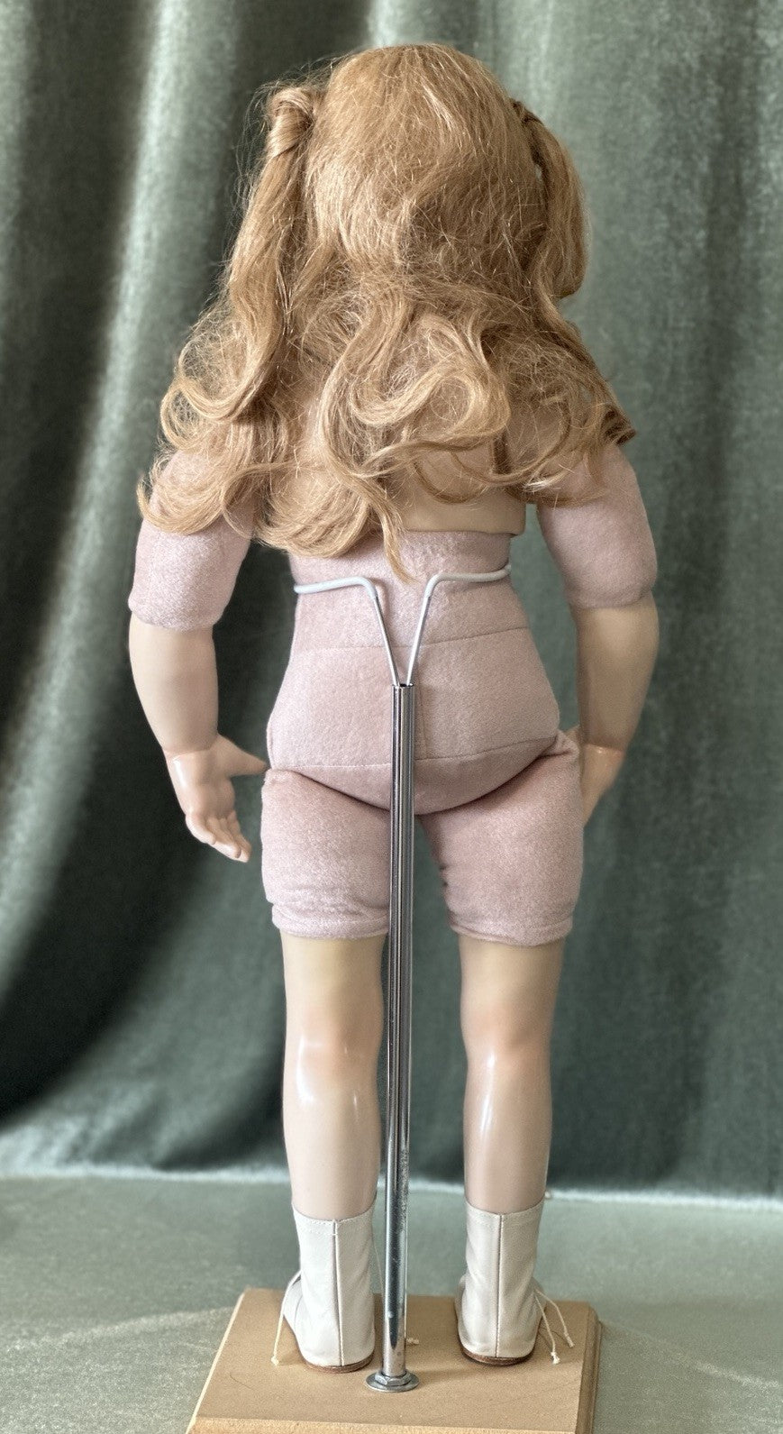 Collectible Artist Susan Krey Baby 26” Doll “Veronica” Wax Over Porcelain  LE 25