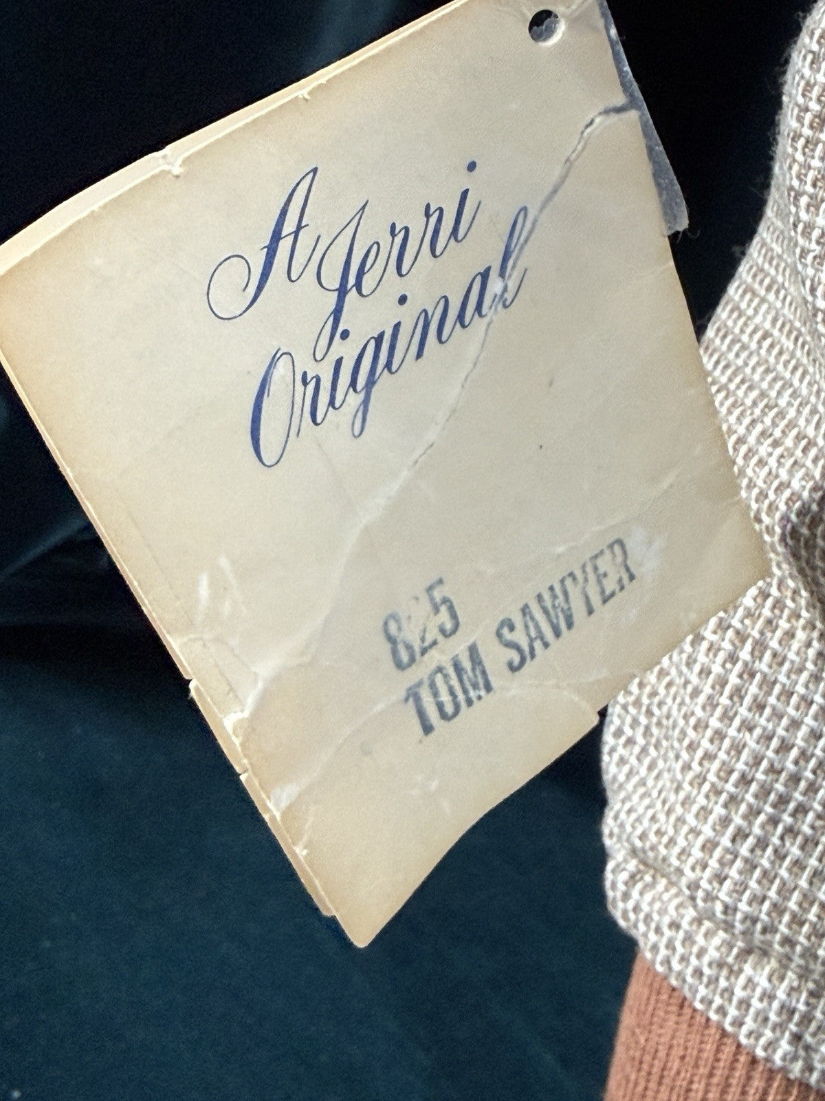 Porcelain 18” Doll “Tom Sawyer” Dolls By Jerri With Tag