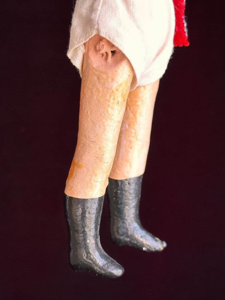 Antique German 8” Gebrüder Kuhnlenz 44-10 Bisque Head Doll