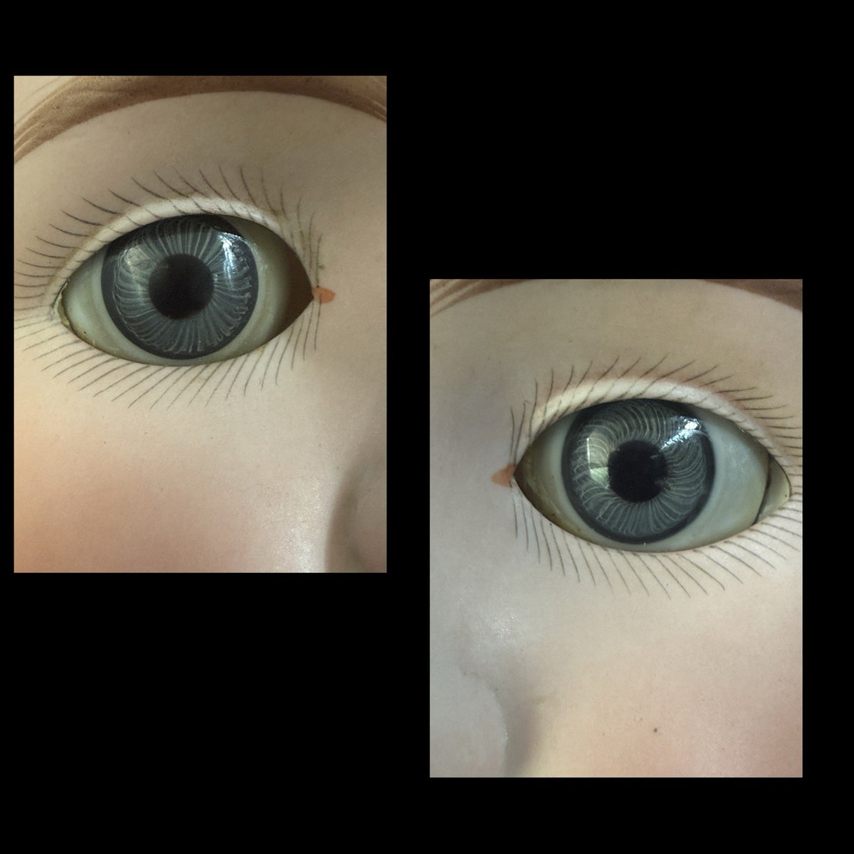 Antique German Kley Hahn Walkure 30” Doll Bisque Head Composition Body