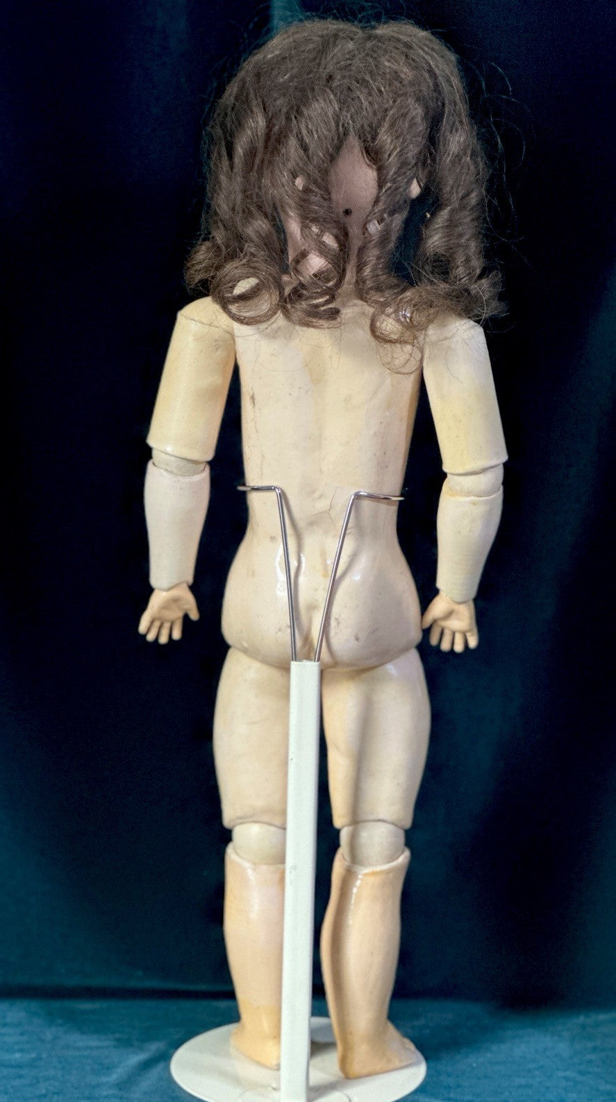 Antique German Shoenau & Hoffmeister Mold 5300 Bisque Head 23” Doll