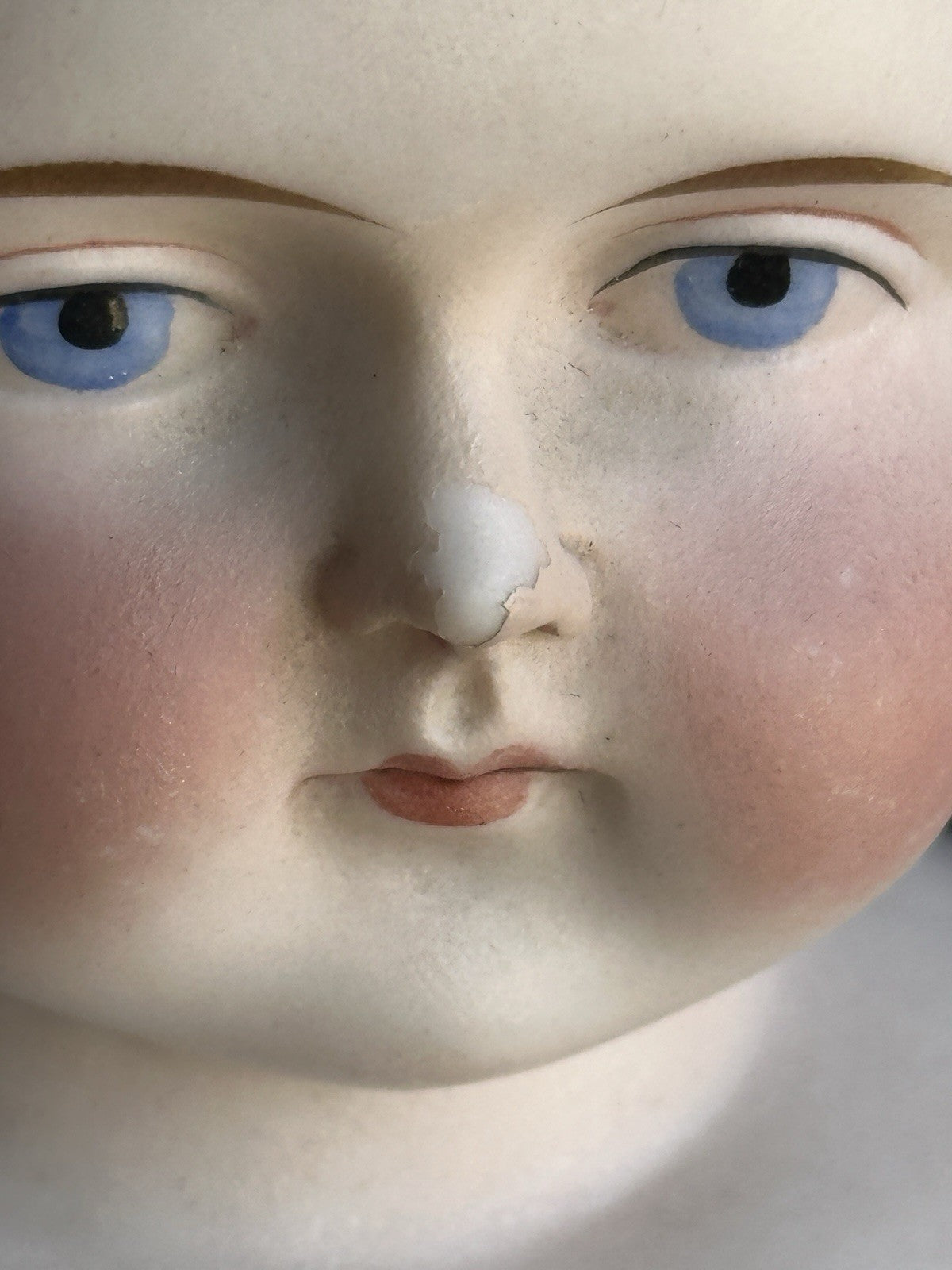 Rare Antique German 15” Alt, Beck & Gottschalck (?) Bisque Parian Boy Doll