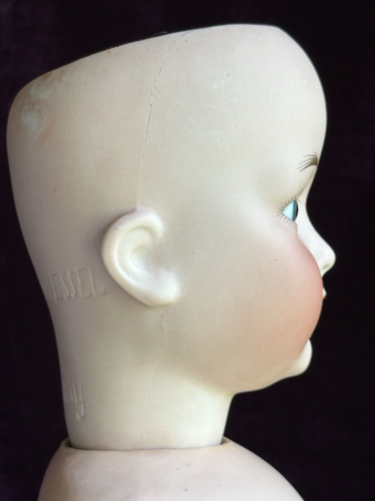 Antique German 25” Cuno Otto Dressel Mein Liebling Mold Bisque Head Doll
