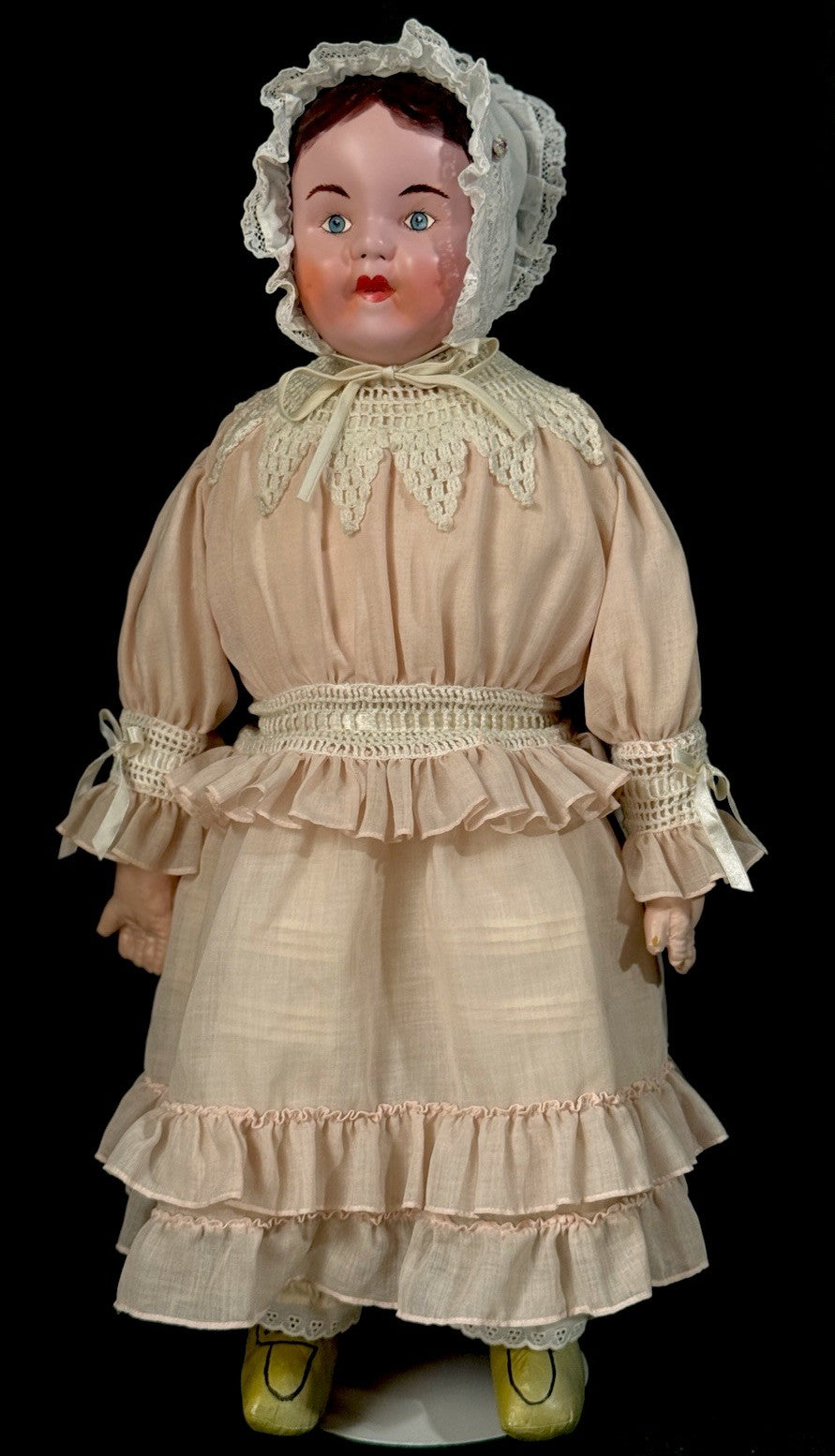 Reproduction Of Antique Ella Smith “Alabama Baby” 28” Cloth Doll