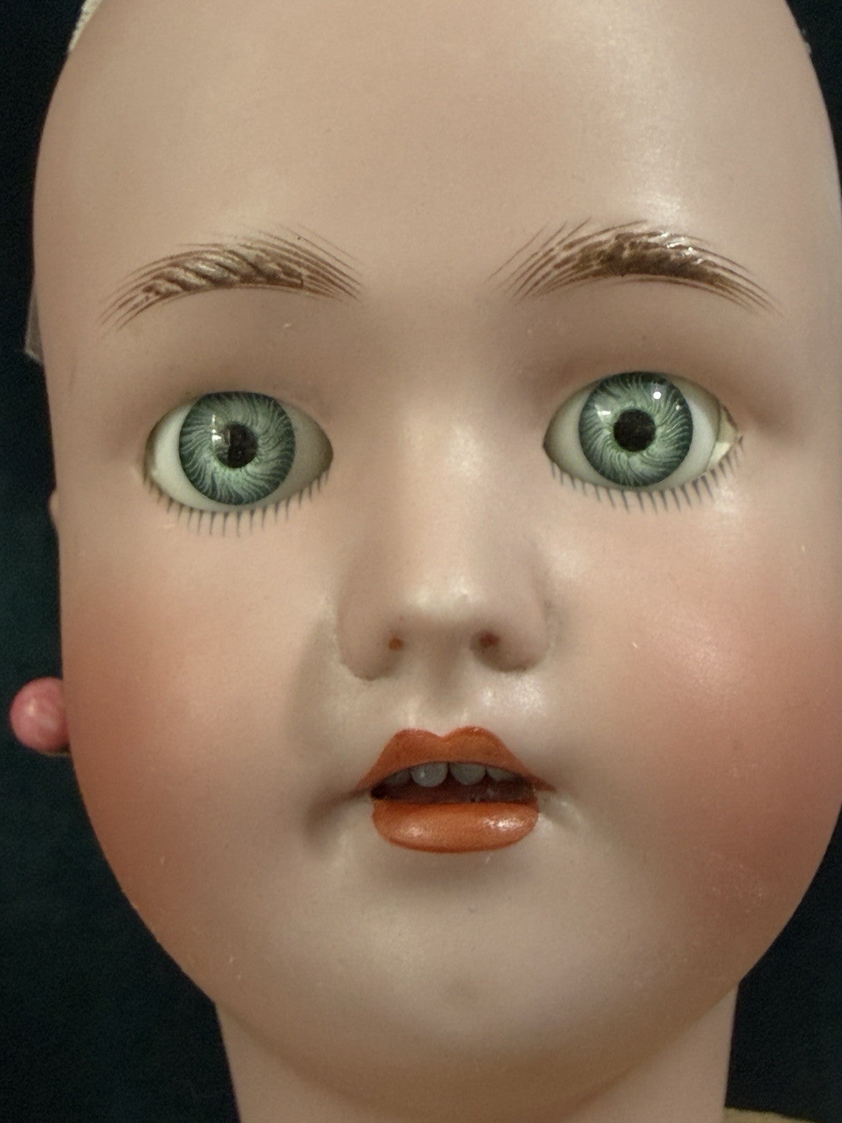 Antique German Simon Halbig Heinrich Handwerck 19” Doll Bisque Head