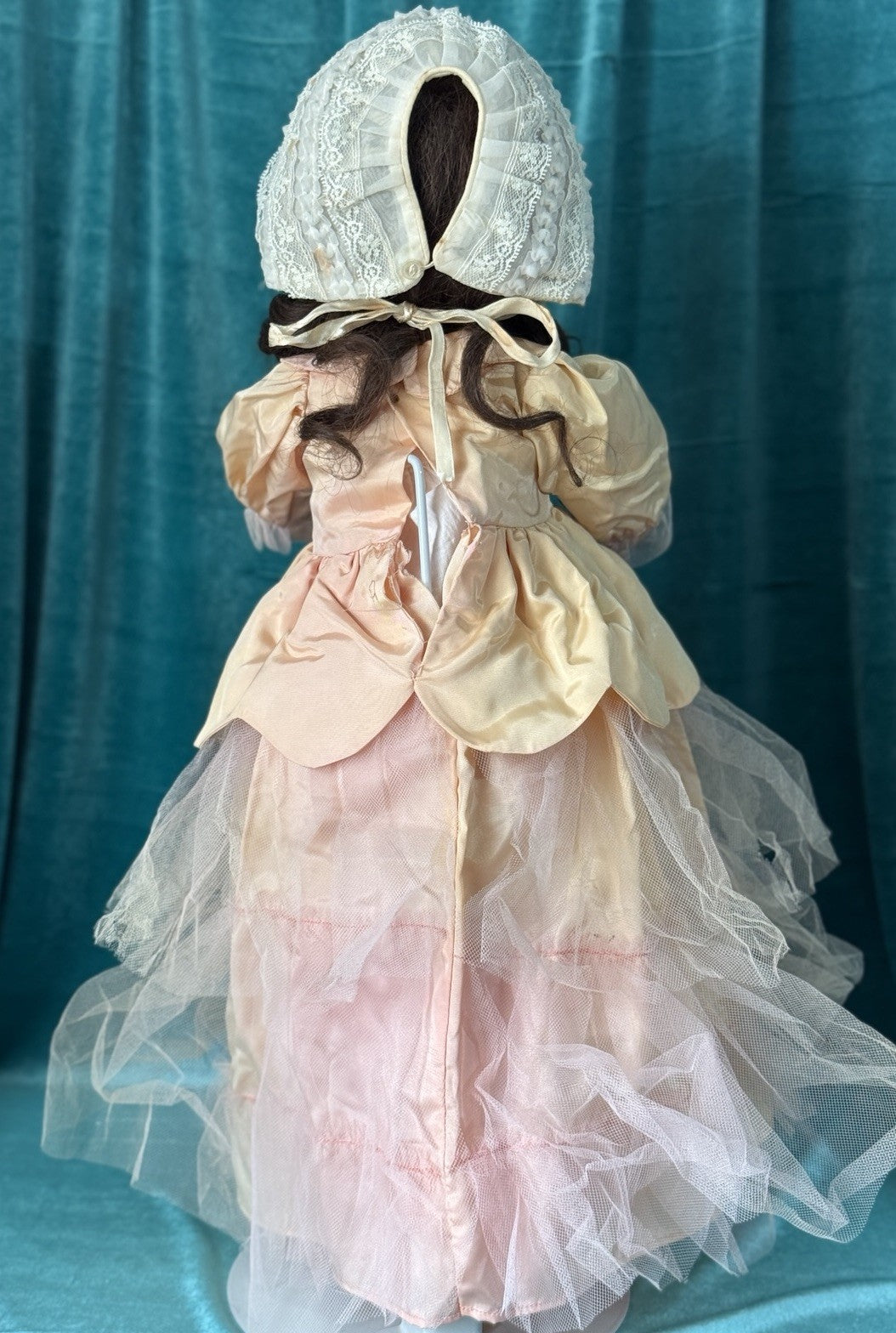 Antique German Simon Halbig  Bisque Head Composition Body 23” Doll