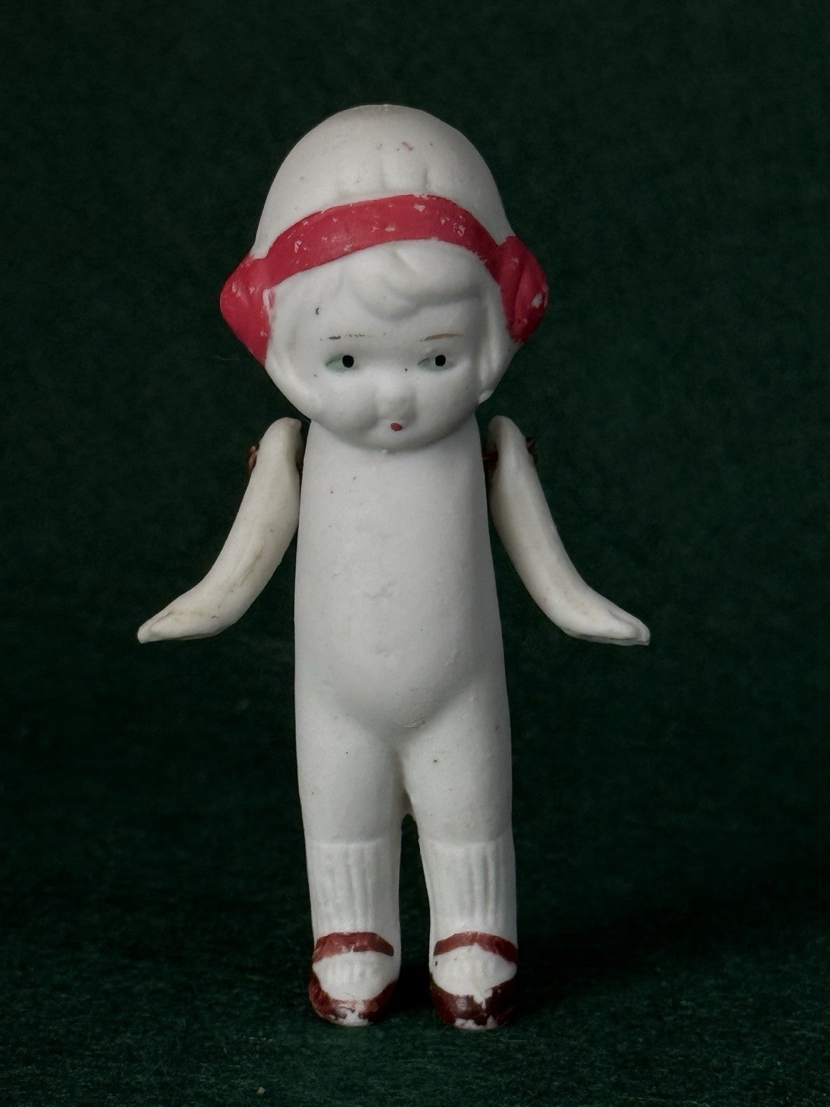 Lot Of 5 Vintage Japan Bisque Frozen Charlotte Baby Dolls