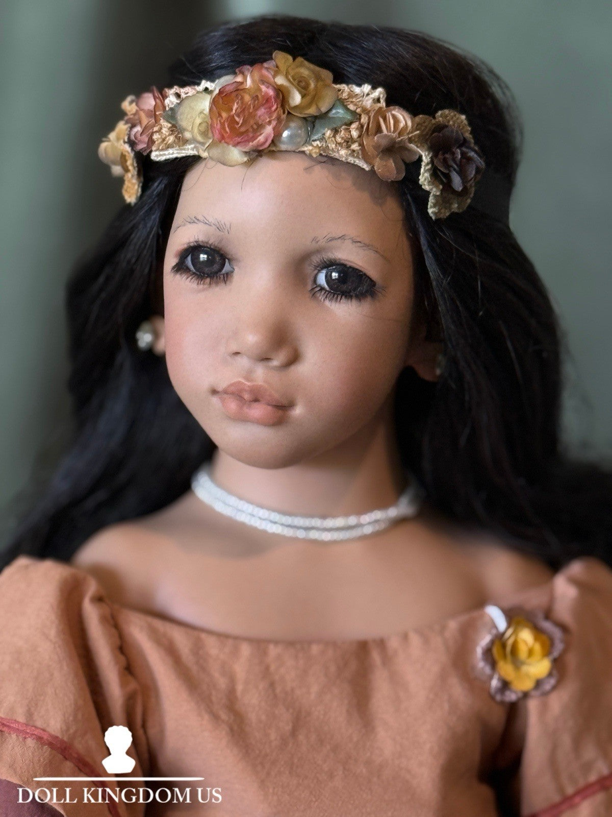 Vinyl Annette Himstedt 23” Doll “Morgana” 1996 Box/COA/Tag