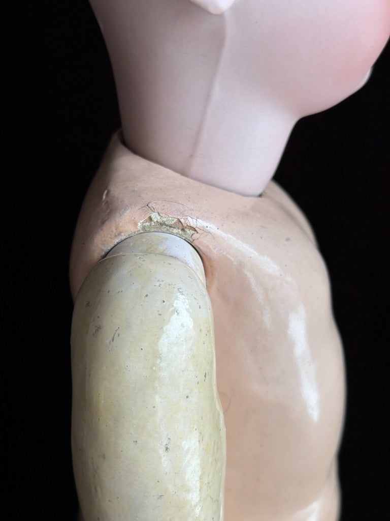Antique German 22.5” Simon Halbig Baby Blanche Bisque Head Doll