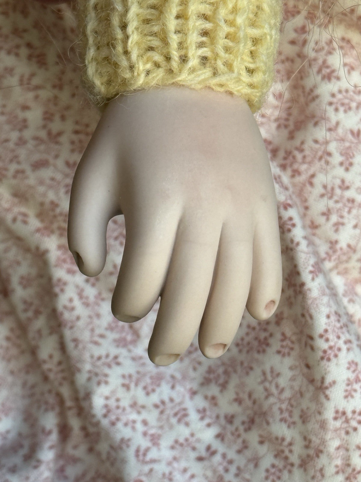 Collectible 17.5” Wooden/Porcelain Lynne & Michael Roche Claudine LE Doll