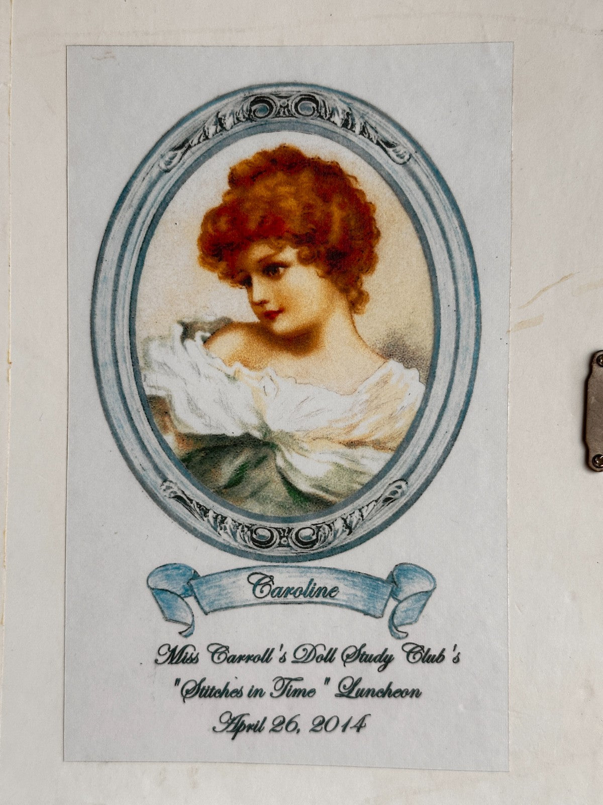 Collectible Porcelain Repro of China Doll by Rosemarie Snyder with Wardrobe