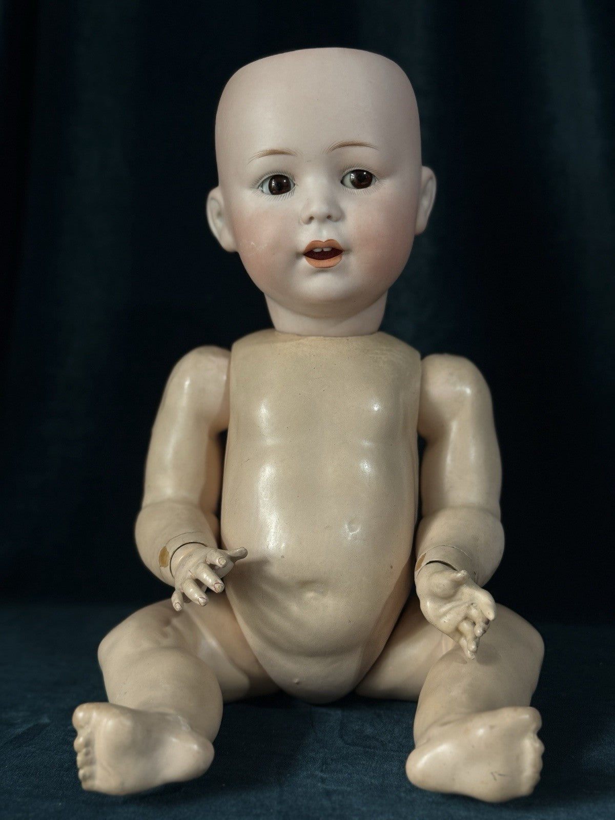 Antique German Cuno Otto Dressel Baby 16” Character “Jutta” Mold 1914 Doll