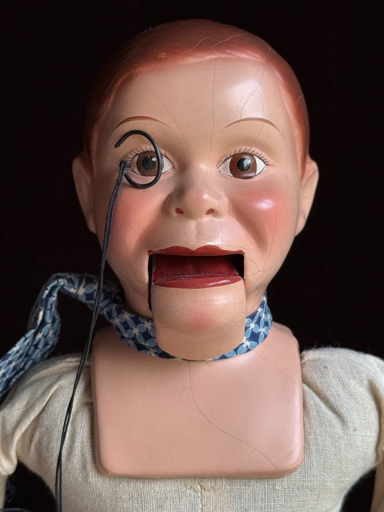 Vintage American Effanbee Composition Charlie McCarthy Ventriloquist Doll
