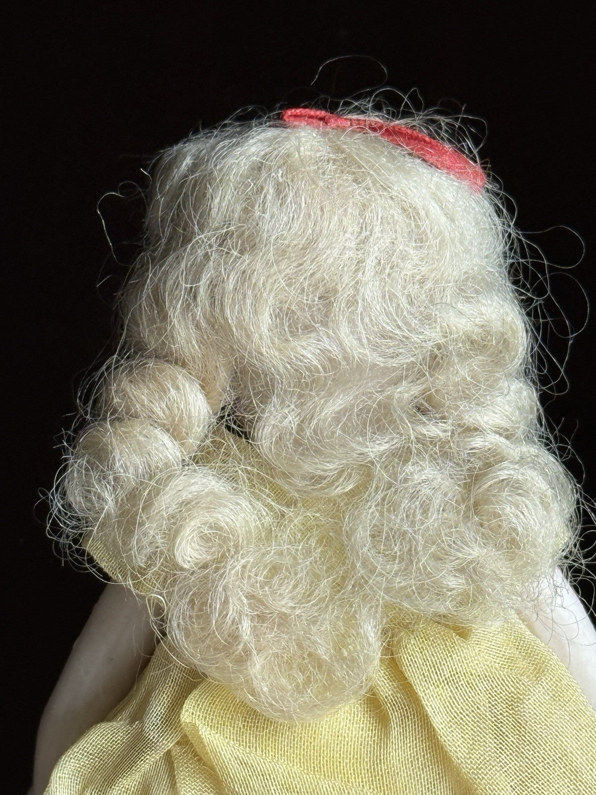 Antique German 5” All Bisque Mignonette Dollhouse Doll