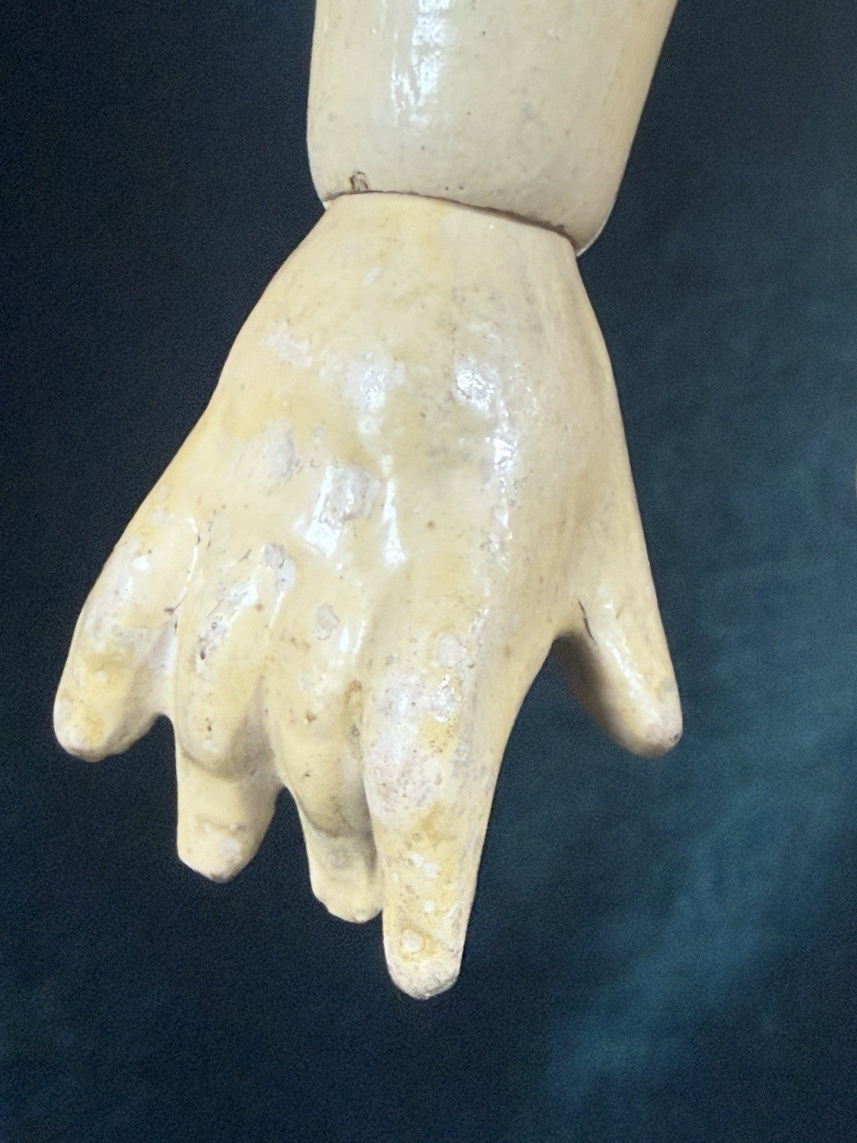 Rare Antique American James Scholly Taft 24” Doll Mold D.A. 6 Bisque Head
