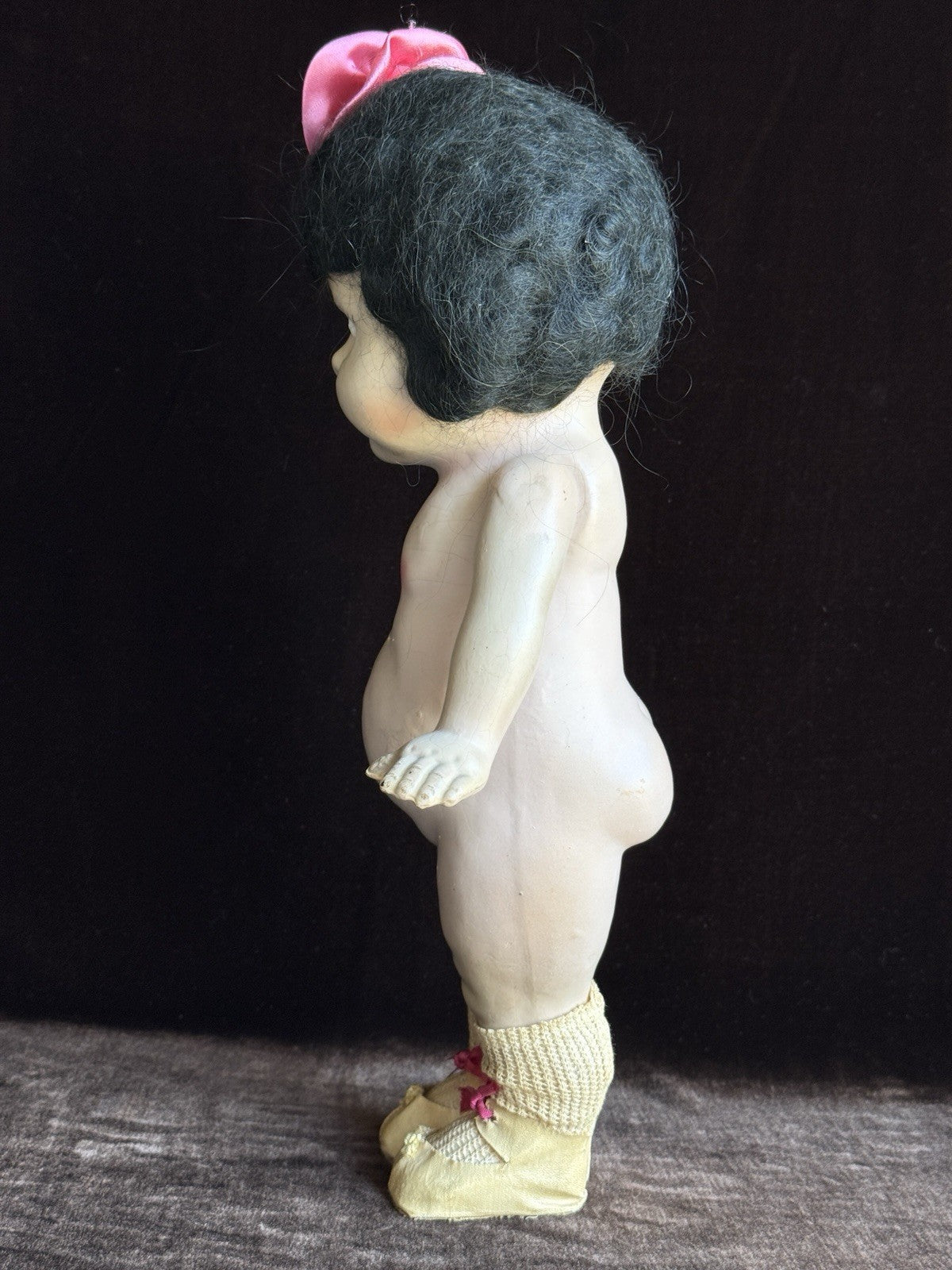 Vintage American 13” Betty Lee Buddy Lee Sister Composition Doll