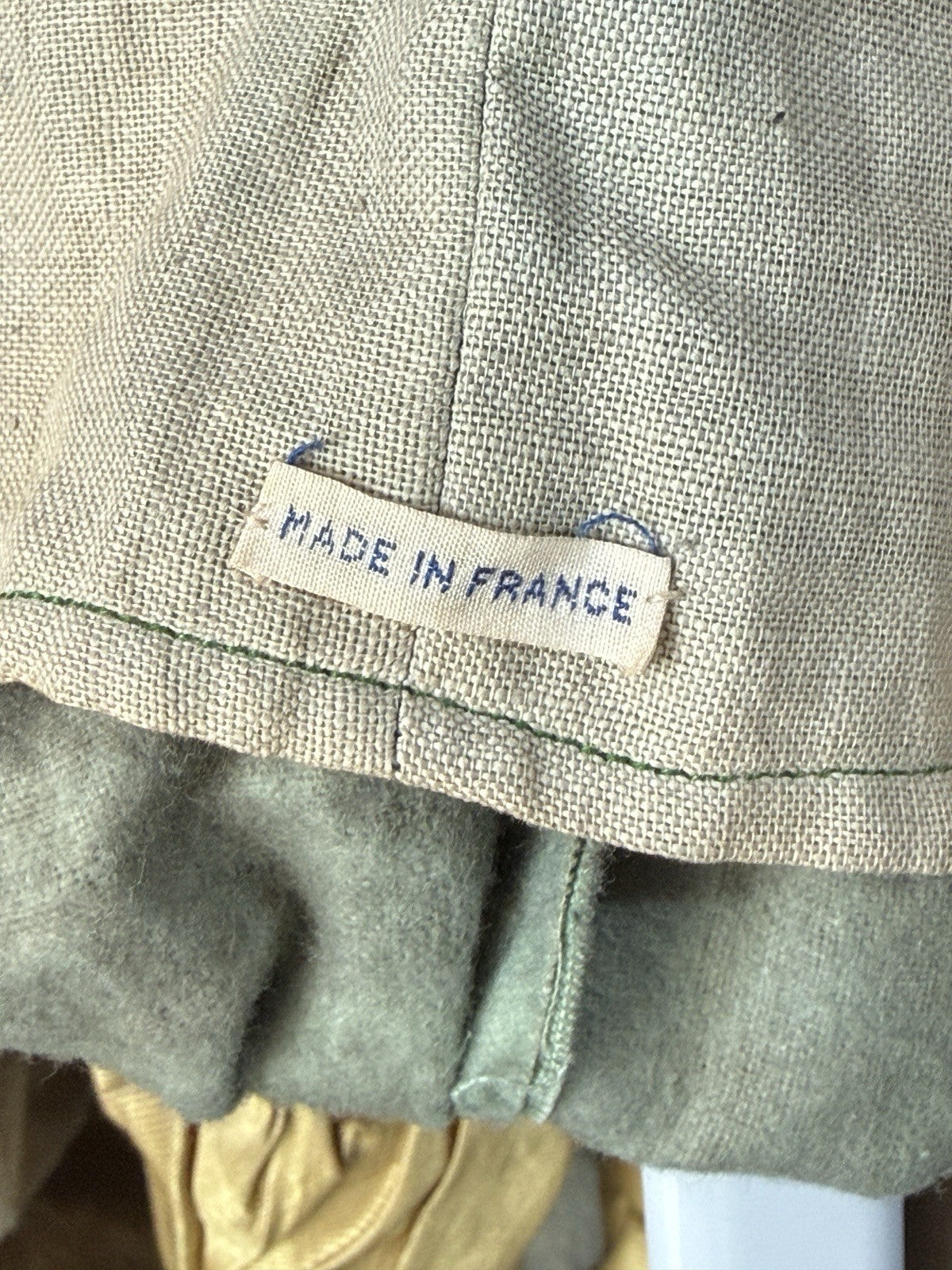 Antique 1940’s Large 23” French Ravca Cloth Doll With Tag
