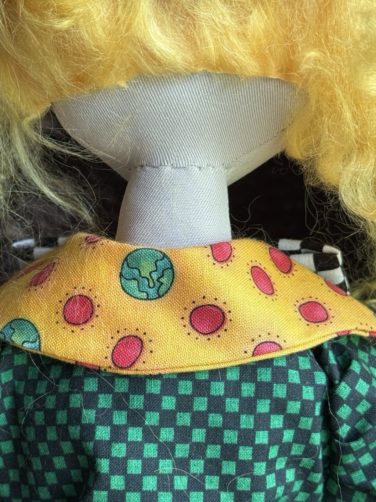 OOAK 20.75” The Mad Hatter Alice In Wonderland Cloth Artist Made Character Doll