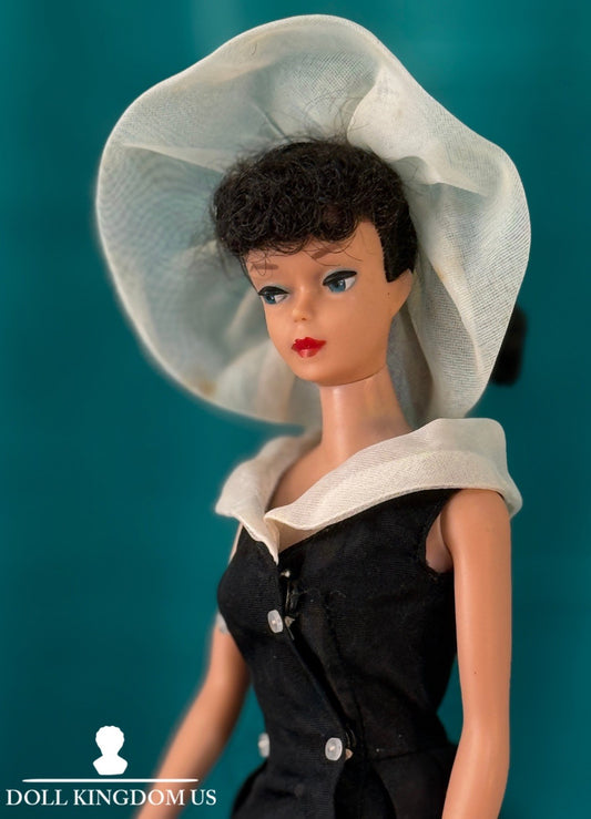 Vintage Mattel Brunette Ponytail Barbie Number 10 Doll 934 After Five Outfit
