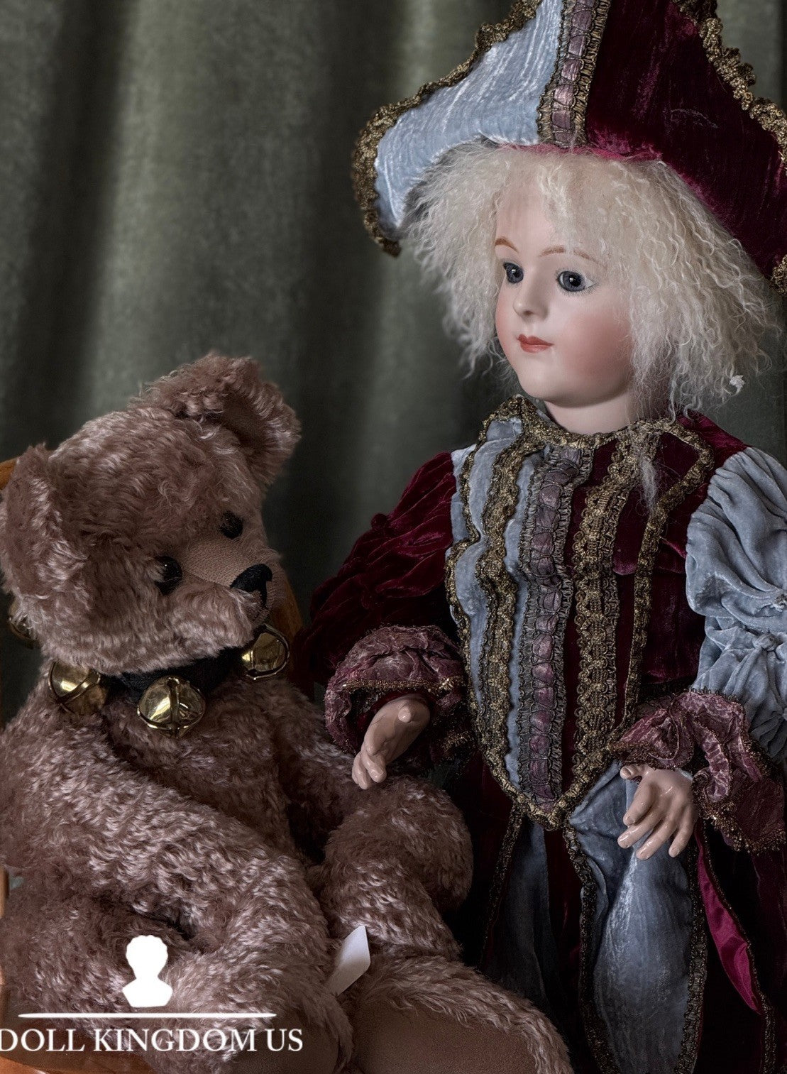Collectible Artist German Mohair 22” Bear "Duffy" BY Mary Pugmire LE 1/50